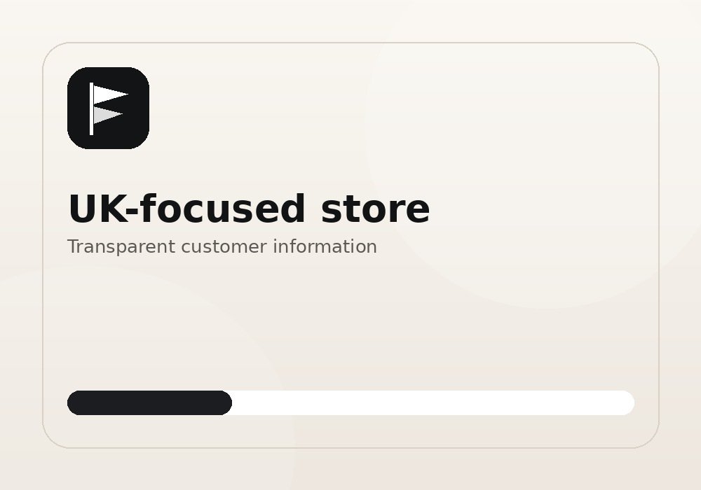 UK focused store illustration