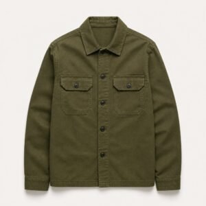 Olive Utility Overshirt