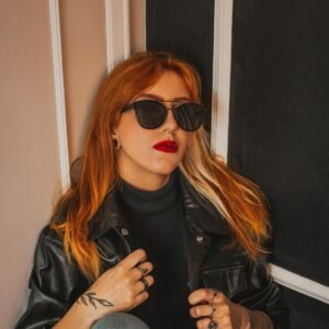City Leather-Look Jacket - Black