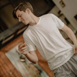 Longline Studio Tee - White