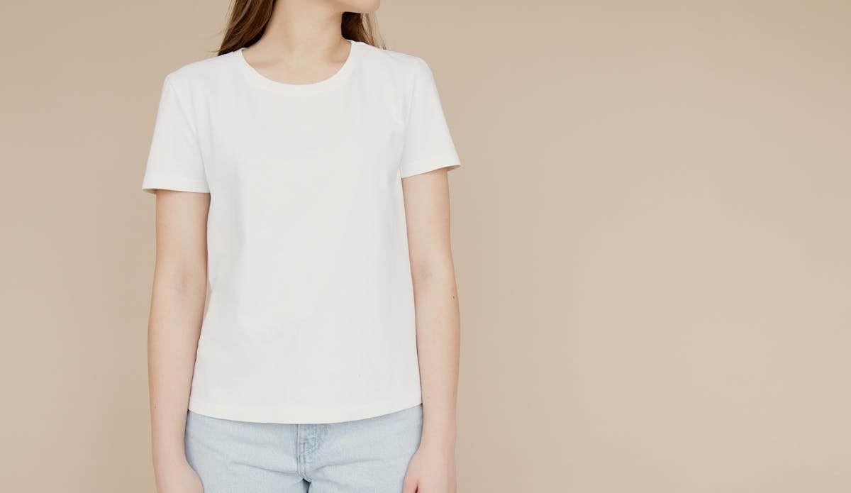 Modern Fitted T-Shirt - Ivory