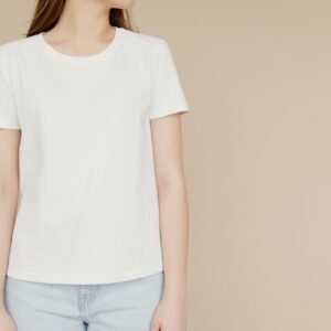 Modern Fitted T-Shirt - Ivory