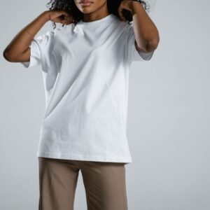 Relaxed Oversized T-Shirt - White